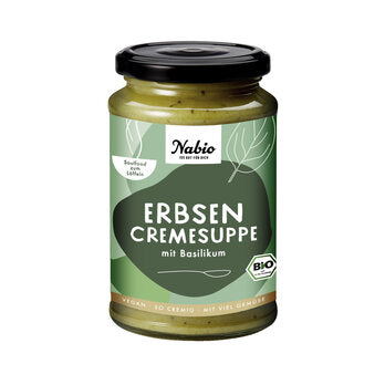 NABIO Soupe crème de pois et basilic 375 ml