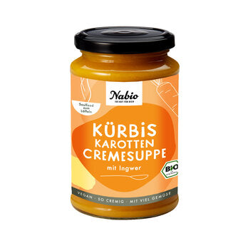 NABIO Soupe crème Potiron et Carotte 375 ml