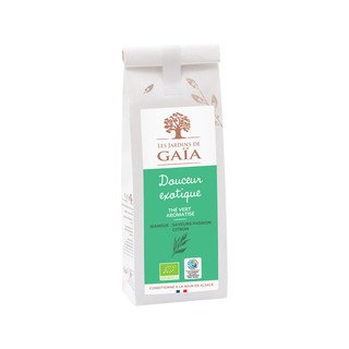 Les Jardins de Gaïa Mambo Mango, Grüntee, 100g