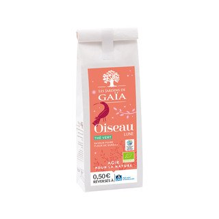 Les Jardins de Gaïa Mondvogel, Grüntee, 100g