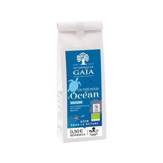 Les Jardins de Gaïa Ein Tee für den Ozean, Schwarztee, EU Bio/FLO-Fairtrade 100g