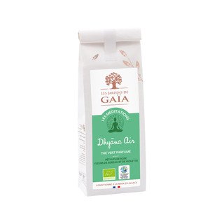 Les Jardins de Gaïa Dhyana Luft, Grüntee, EU Bio/FLO-Fairtrade 80g