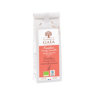 Les Jardins de Gaïa Rooibos Orange Zimt, Kräutertee, EU Bio/FLO-Fairtrade 100g
