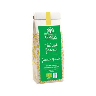 Les Jardins de Gaïa Jasmin Grüntee, Grüntee, EU Bio/FLO-Fairtrade 100g