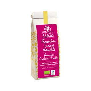Les Jardins de Gaïa Rooibos Erdbeere Vanielle, Kräutertee 100g