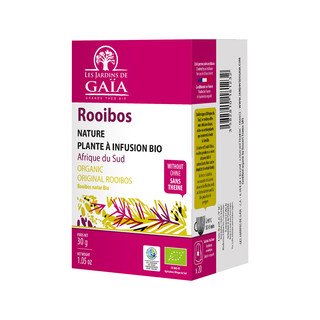 Les Jardins de Gaïa Rooibos nature, Kräutertee 30 Btl