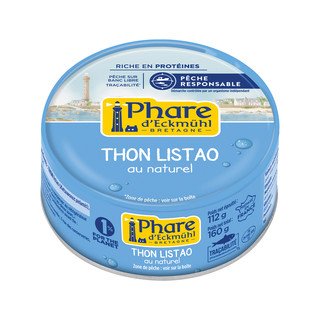 Phare d'Eckmühl Tonno Skipjack Naturale, senza certificazione 160ml