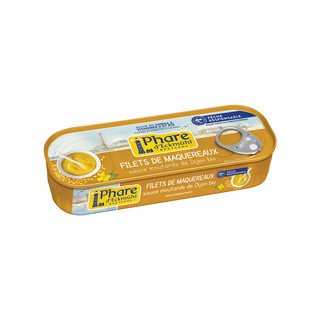 Filetti di sgombro Phare d'Eckmühl con salsa di senape Dijon biologica, senza certificazione 144 g