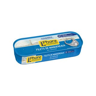 Phare d'Eckmühl Filetti di sgombro naturali, senza certificazione 151 ml