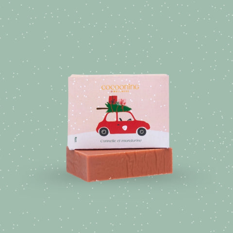 Savon Cannelle et mandarine-Collection de Noël