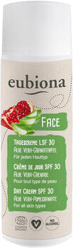 Crema Giorno EUBIONA SPF 30 Aloe Vera e Melograno 50ml