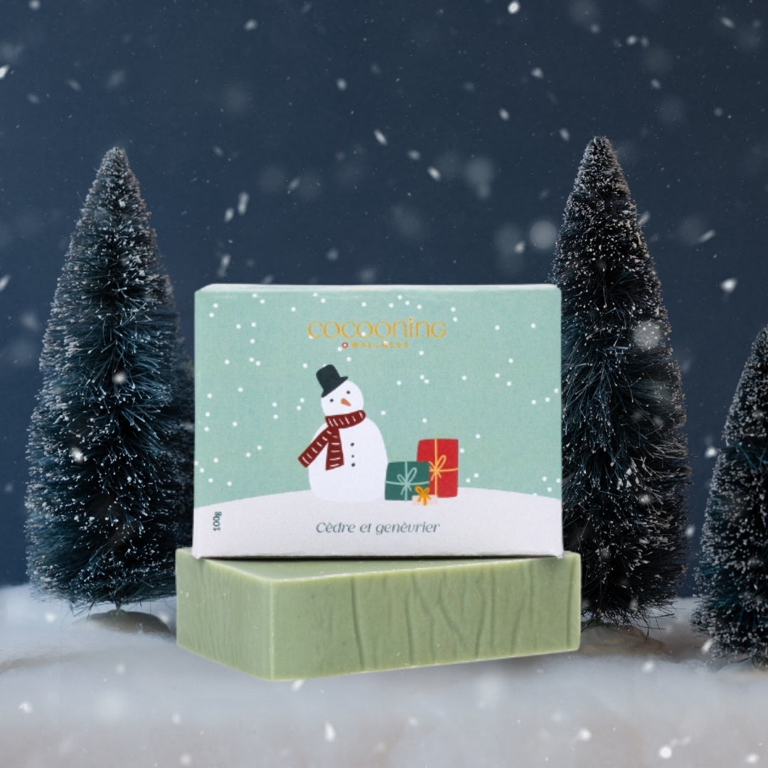 Savon cèdre & genièvre- Collection de Noël