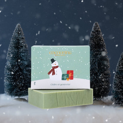Savon cèdre & genièvre- Collection de Noël