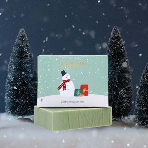Savon cèdre & genièvre- Collection de Noël