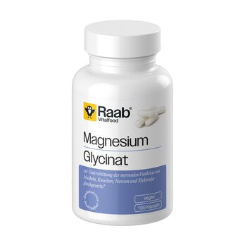 RAAB VITALFOOD Capsule di Magnesio Bisglicinato 100 pezzi