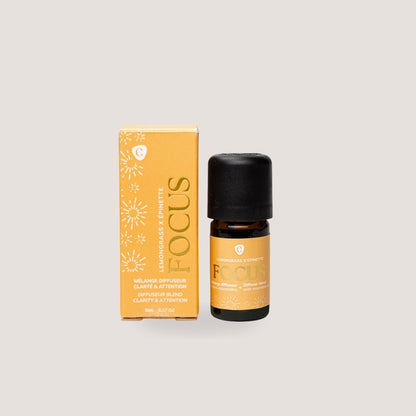 Mélanges d'huiles essentielles FOCUS