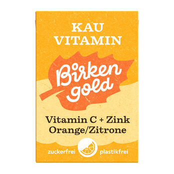 BIRKENGOLD Chewing Gum Vitamin C + Zinc Birkengold 28g