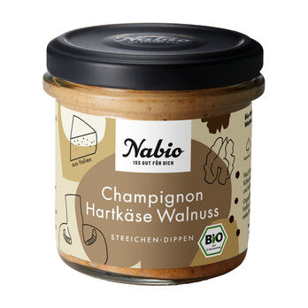 NABIO Tartinade champignon fromage noix 135 g