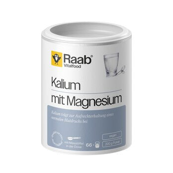 RAAB VITALFOOD Polvere di Potassio con Magnesio 200 g