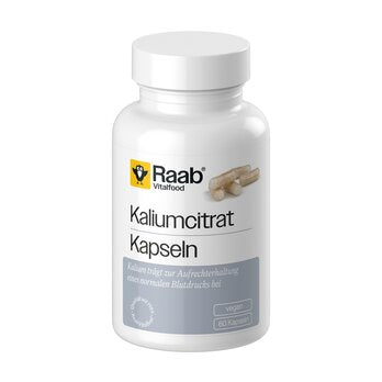 RAAB VITALFOOD Kaliumcitrat-Kapseln 60 Stück