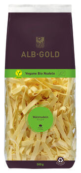 ALBGOLD Walznudeln vegan 8 mm ridged 500g