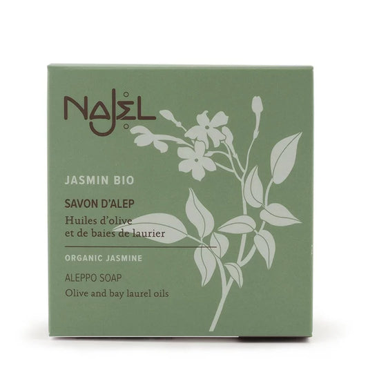 Aleppo Seife mit BIO-Jasmin - 100g - Najel