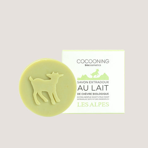 Savon au lait de chèvre Alpes