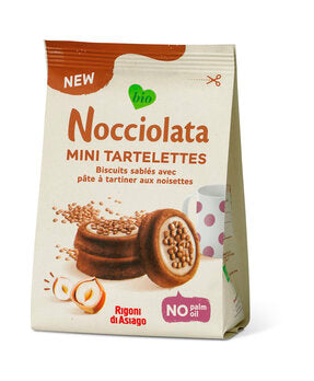 RIGONI DI ASIAGO Nocciolata Mini-Tartelettes Bianca – Kakao 250 g