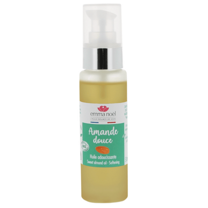 Huile vierge d'Amande Douce Bio, Emma Noël, 50ml*