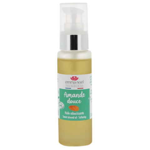 Huile vierge d'Amande Douce Bio, Emma Noël, 50ml*