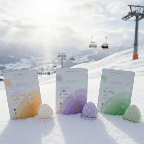 Pack Après-Ski – 3 paquets de galets de douche relaxants