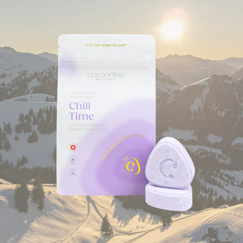 Pack Après-Ski – 3 paquets de galets de douche relaxants