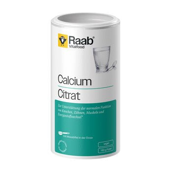 RAAB VITALFOOD Poudre de Citrate de Calcium 160 g