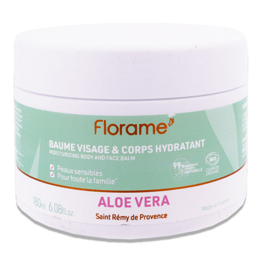 Florame Aufgeschlagener Gesichts- & Körperbalsam – Bio-Sheabutter, Bio-Kokosöl & Jojoba – 180 ml