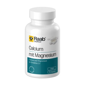 RAAB VITALFOOD Calcium Magnesium 75 Kaps. à 839mg 75Stk