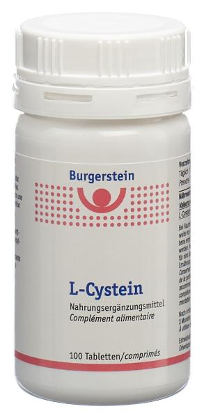 BURGERSTEIN L-Cystein Tabl Ds 100 Stk