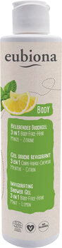 EUBIONA Gel Doccia Energizzante 3in1 Mint-Lemon 200ml