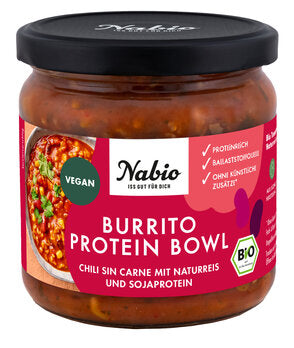 NABIO Repas prêt Burrito Bol Protéiné 350 g