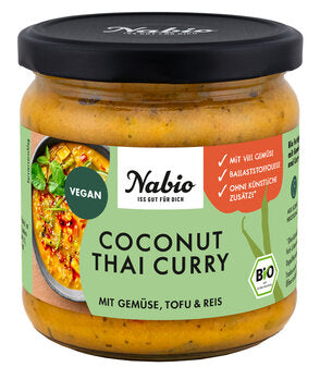 NABIO Repas prêt Thaï Curry Coco 350 g