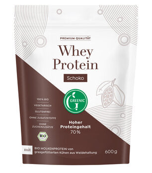 GREENIC Proteina di siero di latte al cacao 600g