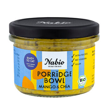 NABIO Bol de porridge Mango Chia 180 g