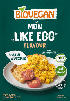 BIOVEGAN Miscela di condimenti Umami al sapore d'uovo My Like Egg-Flavour 12 g