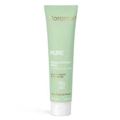 PURE - Masque Détoxifiant Exfoliant - Visage - Peau mixte à grasse, 65 ml