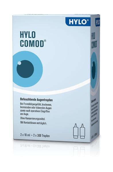 HYLO-COMOD Gocce Oculistiche 2x10 ml