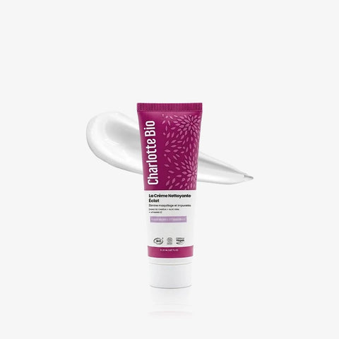 Crème Nettoyante Visage Organique Éclat 150 ml