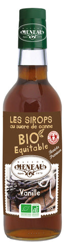Sirop bio vanille