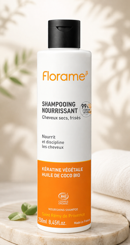 Florame - Nourishing Shampoo 250ml - Hydration & Shine for Healthy Hair 💧✨