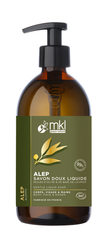 MKL GREEN NATURE - Organic Aleppo Liquid Soap - Pure Clean & Radiant Glow Awaits! 🌿💖