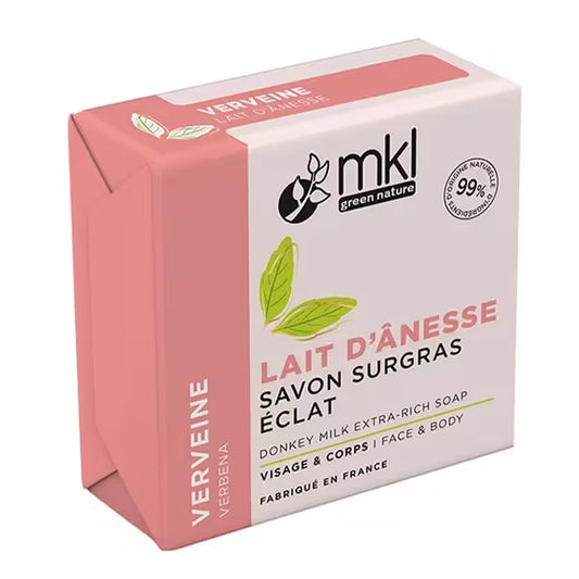 MKL GREEN NATURE – Organic Donkey Milk Extra-Gentle Soap – Verbena (100 g)