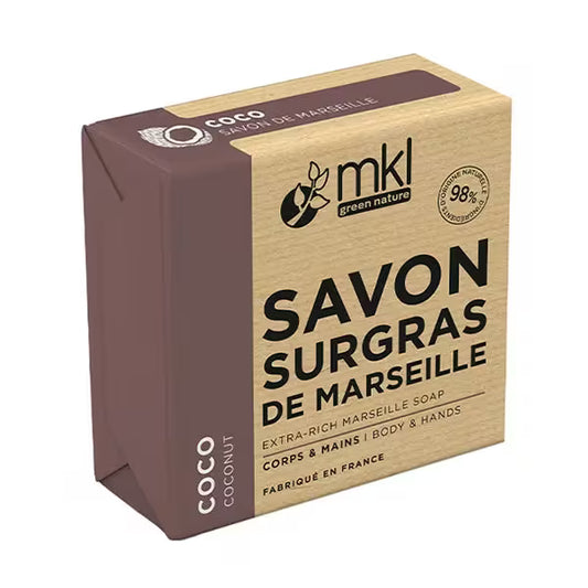 MKL GREEN NATURE - Marseille Extra-Nourishing Soap with Coconut Oil (100g)